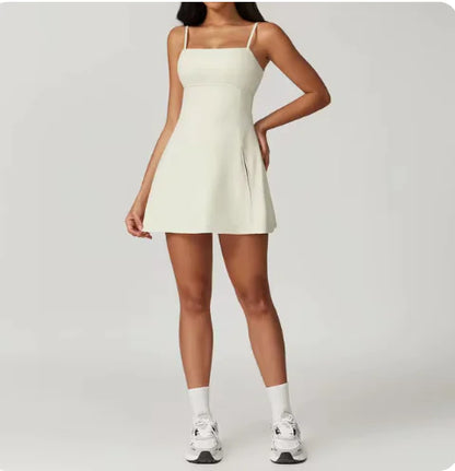 Robe de Tennis d'Été Sans Manches