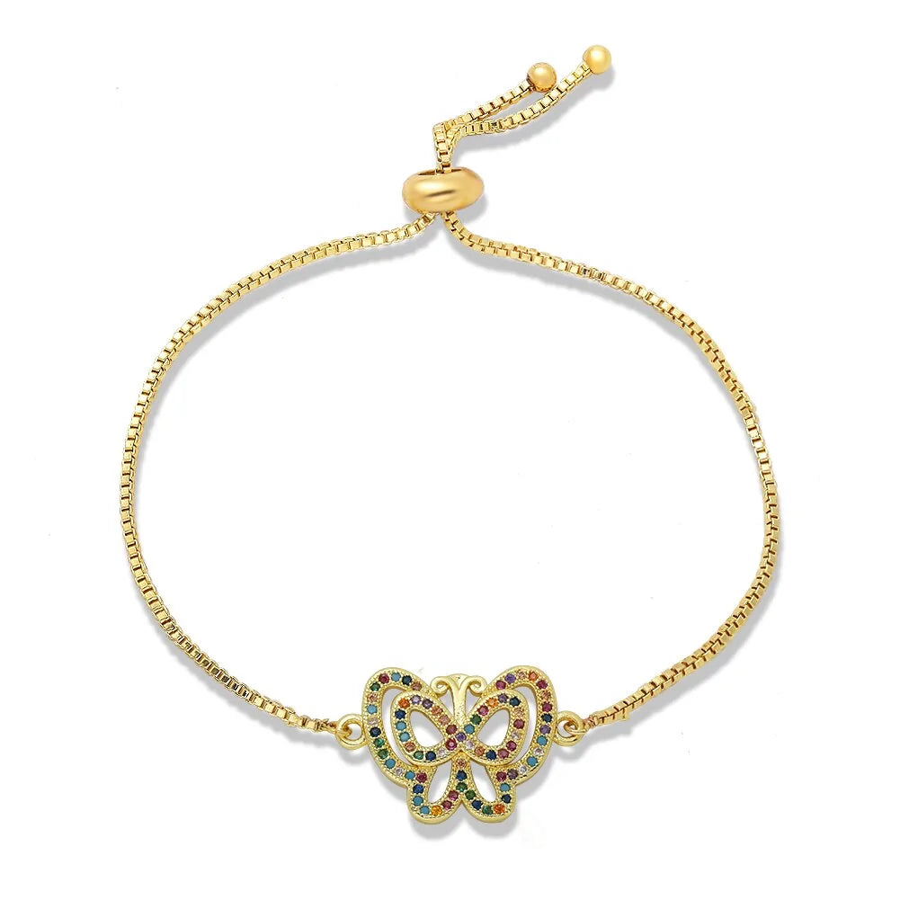 Bracelet Charme Papillon