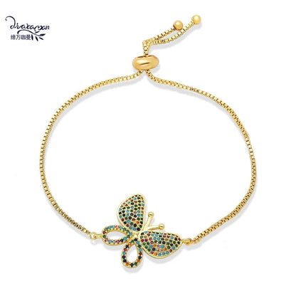 Bracelet Charme Papillon