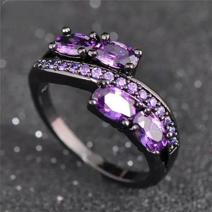 Bague Élégante Violette