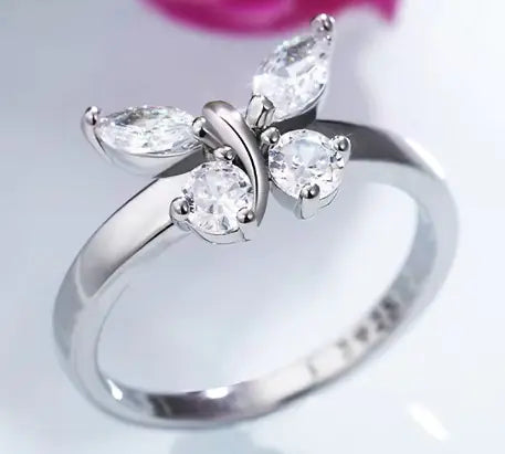 Bague Papillon en Argent