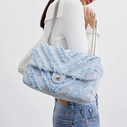 Sac Chaîne en Denim