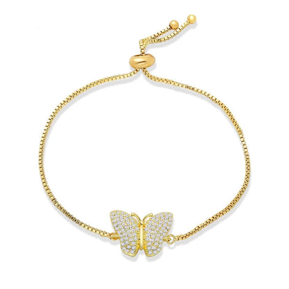 Bracelet Charme Papillon