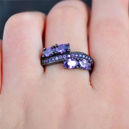 Bague Élégante Violette