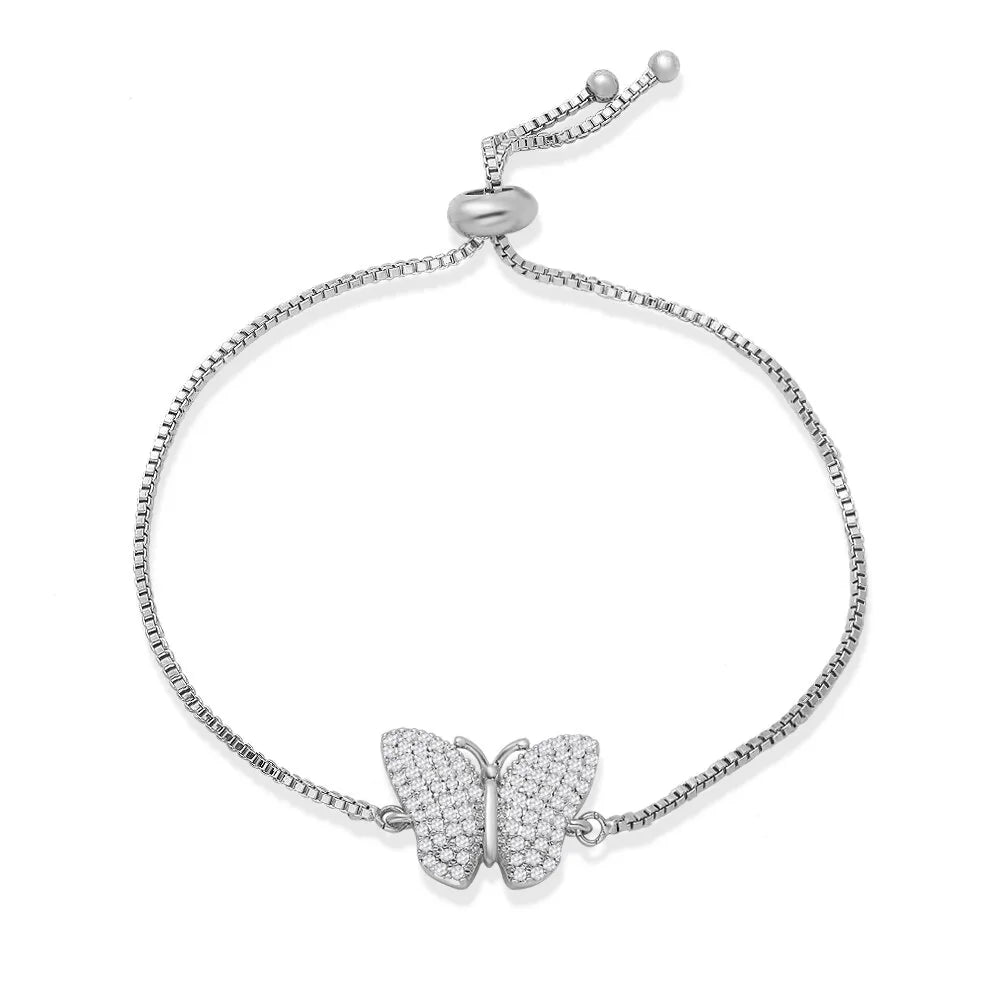 Bracelet Charme Papillon