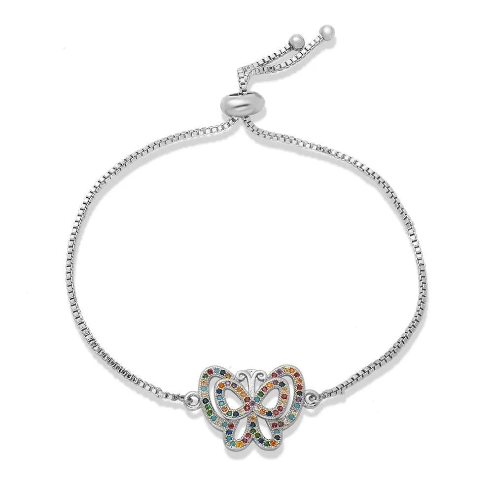 Bracelet Charme Papillon