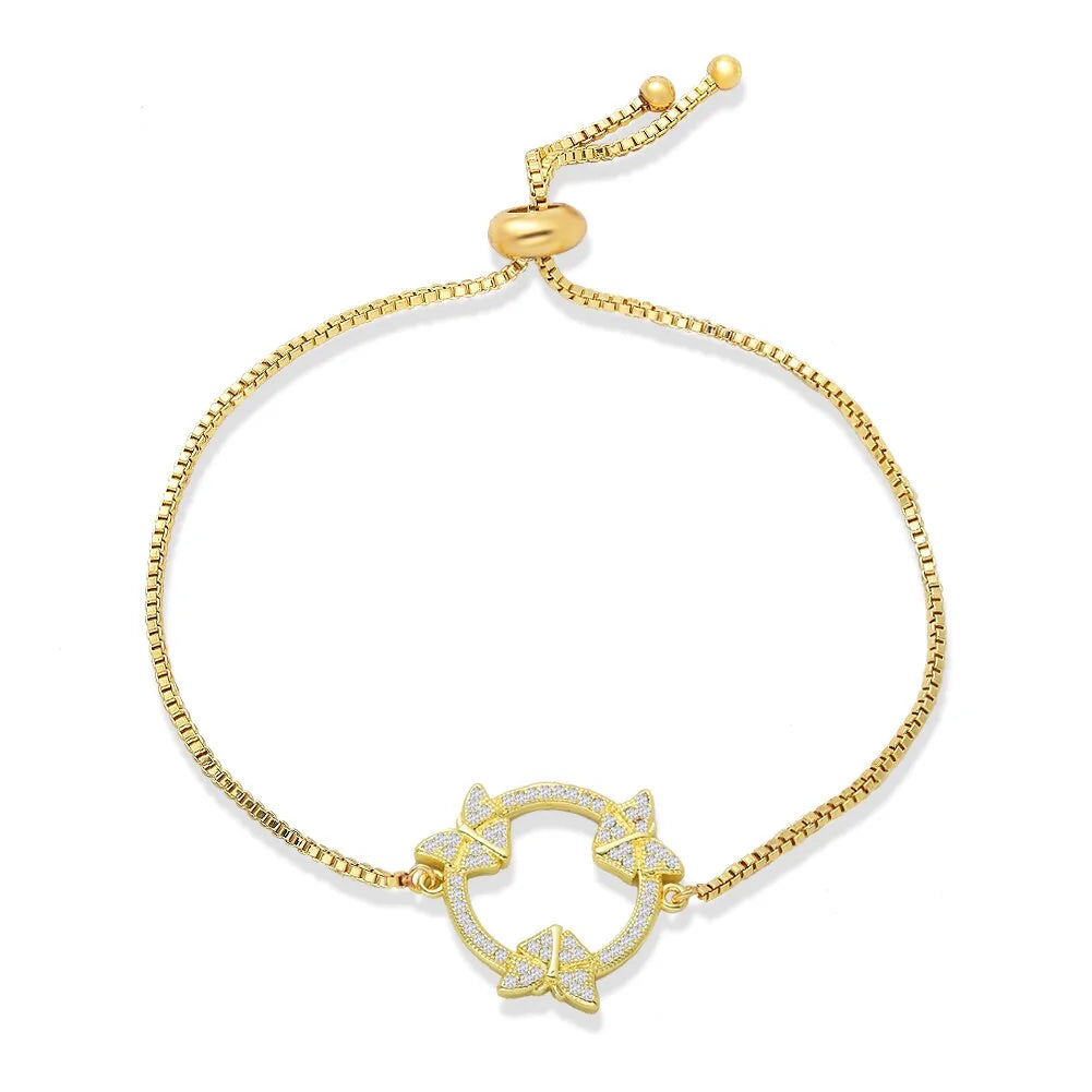 Bracelet Charme Papillon