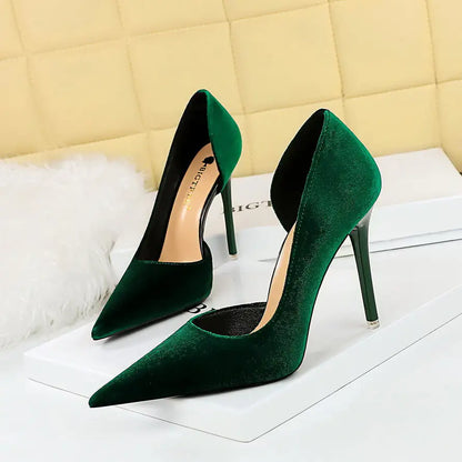 Chaussures à Talons Aiguilles de Style Européen et Américain pour Banquet