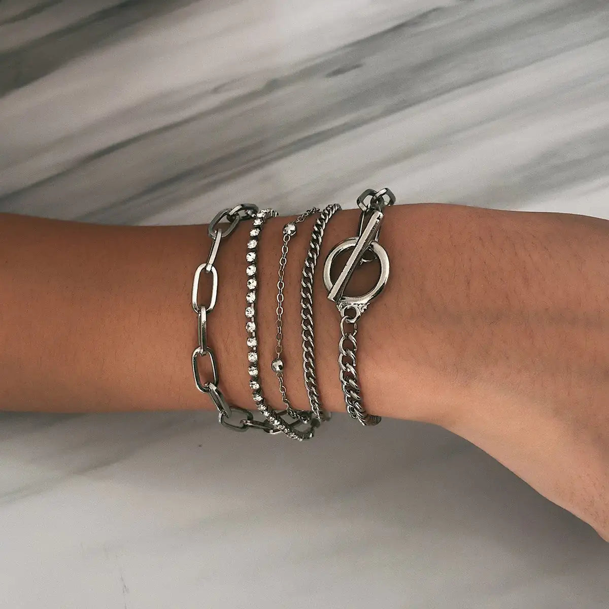 Stylish Silver Bracelet