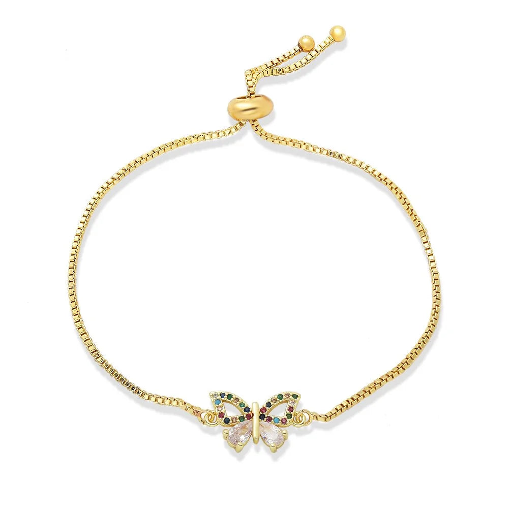 Bracelet Charme Papillon