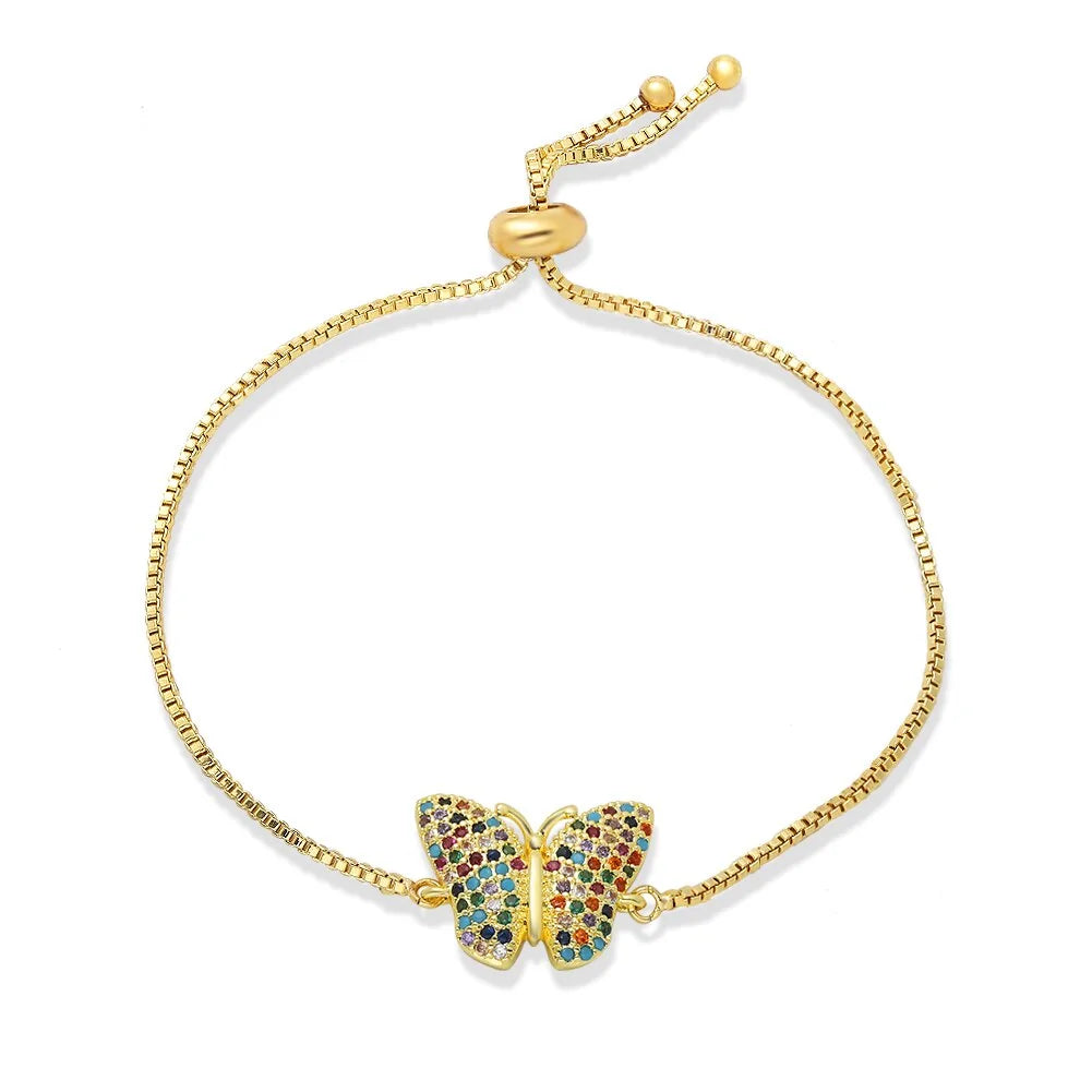 Bracelet Charme Papillon