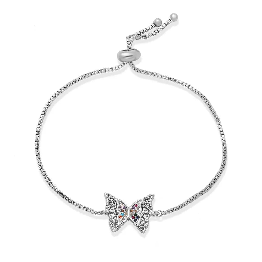 Bracelet Charme Papillon