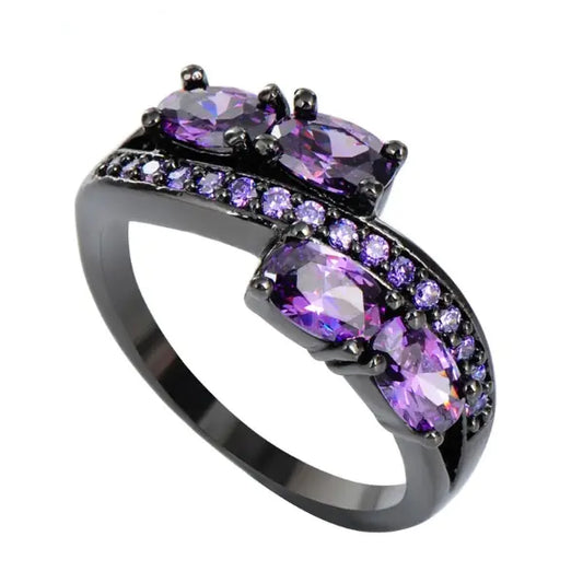 Bague Élégante Violette