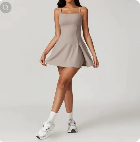 Robe de Tennis d'Été Sans Manches