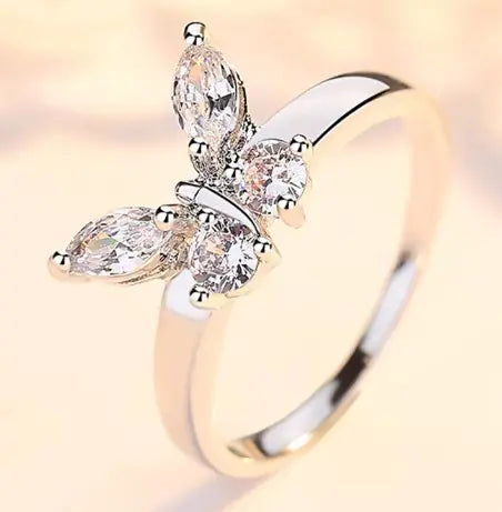 Bague Papillon en Argent