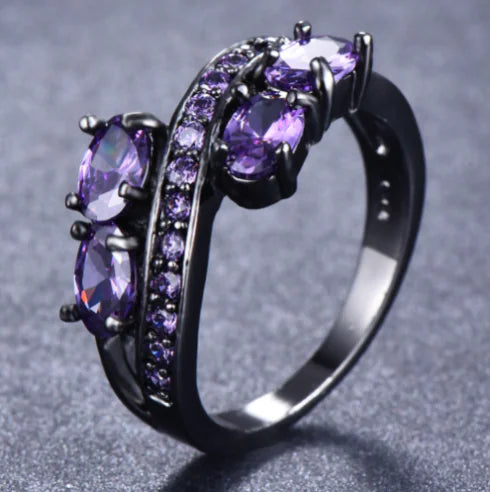 Bague Élégante Violette