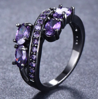 Bague Élégante Violette