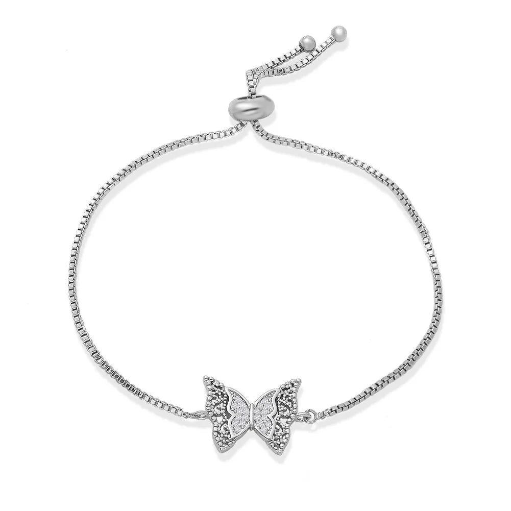 Bracelet Charme Papillon